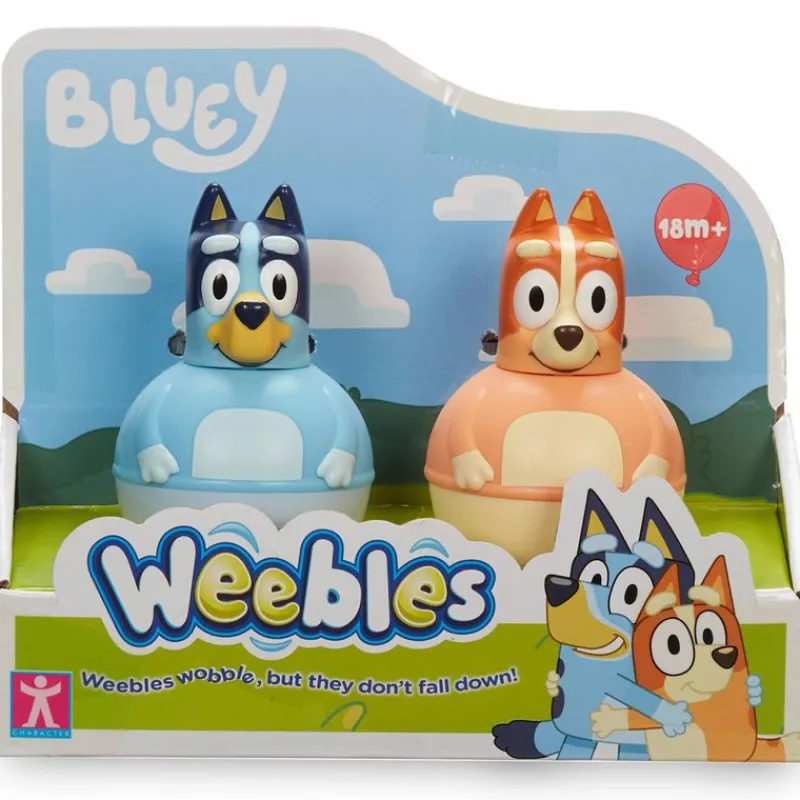 FAMOSA Bluey Weebles Tentetieso Pack 2 Surtido- Primera Infancia Y Preescolar