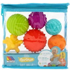 MOLTO Bolsa 6 Bolas Sensoriales- Primera Infancia Y Preescolar