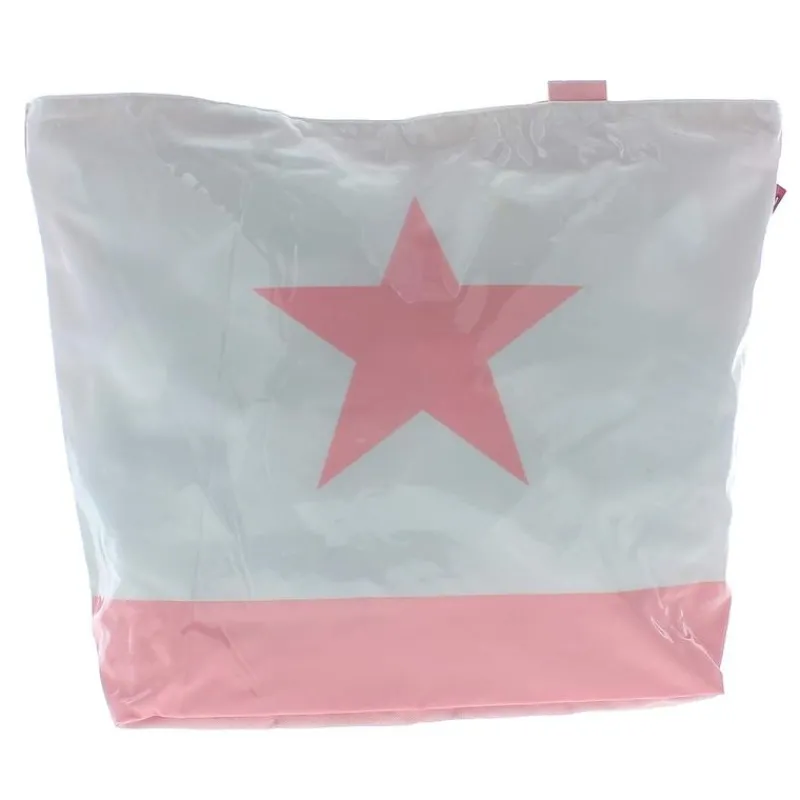 ARDITEX Bolsa de Playa Star Rosa- Ropa Y Complementos