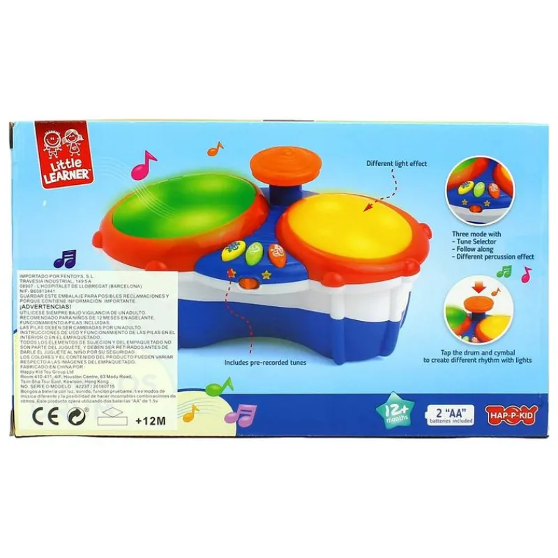 DRIM DISCOUNT Instrumentos Musicales|Bongos Infantiles Electrónicos