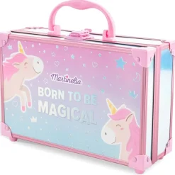 MARTINELIA Juegos Y Juguetes De Imitación|Born to be Magical Maletín Maquillaje Unicornio