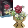 SELECCION DRIM Juegos De Construcción|Puzzles Y Construcciones|Bouquet Construcción 3D Flores Clavel