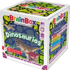 ASMODEE Juegos Y Juguetes Educativos|Amigos Y Familia|Brainbox Dinosaurios
