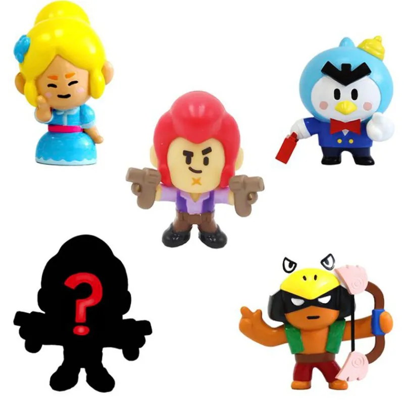 BIZAK Figuras Y Figuras De Acción|Brawl Stars Pack 5 Figuras Surtido