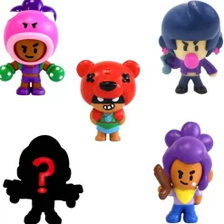 BIZAK Figuras Y Figuras De Acción|Brawl Stars Pack 5 Figuras Surtido