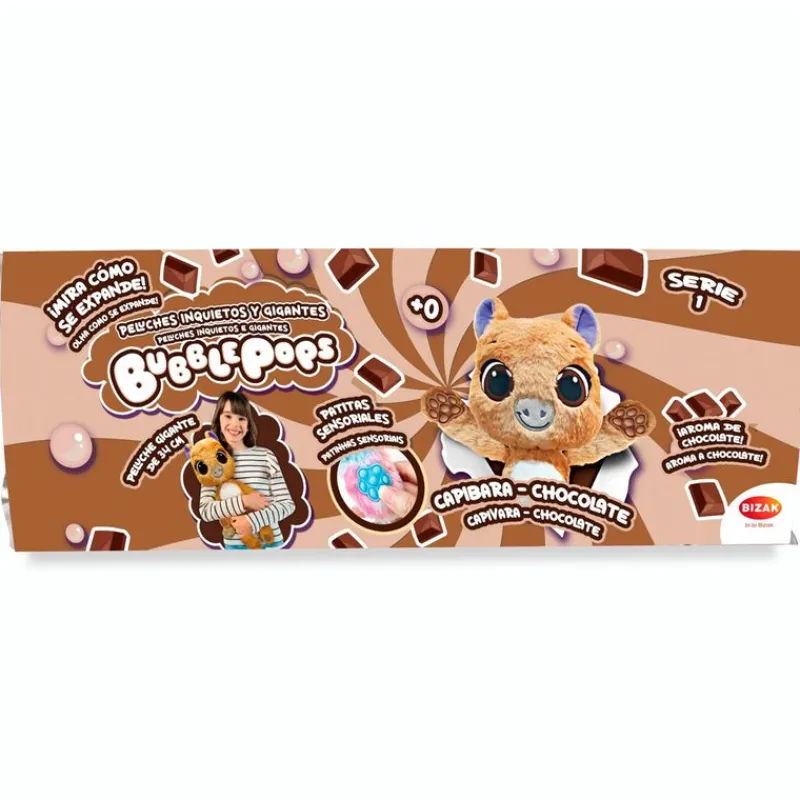 BIZAK Primera Infancia Y Preescolar|Muñecas|Bubblepops Peluche Aroma Serie 1 Surtido