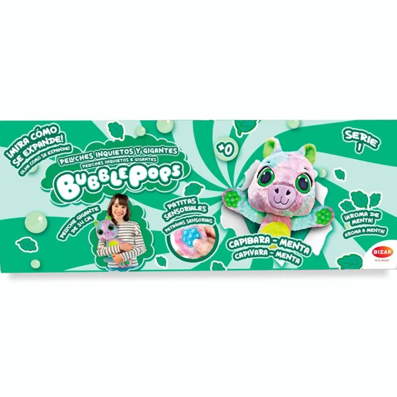 BIZAK Primera Infancia Y Preescolar|Muñecas|Bubblepops Peluche Aroma Serie 1 Surtido