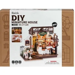 MADNESS TOYS Cafetería Maqueta Miniatura- Puzzles Y Construcciones