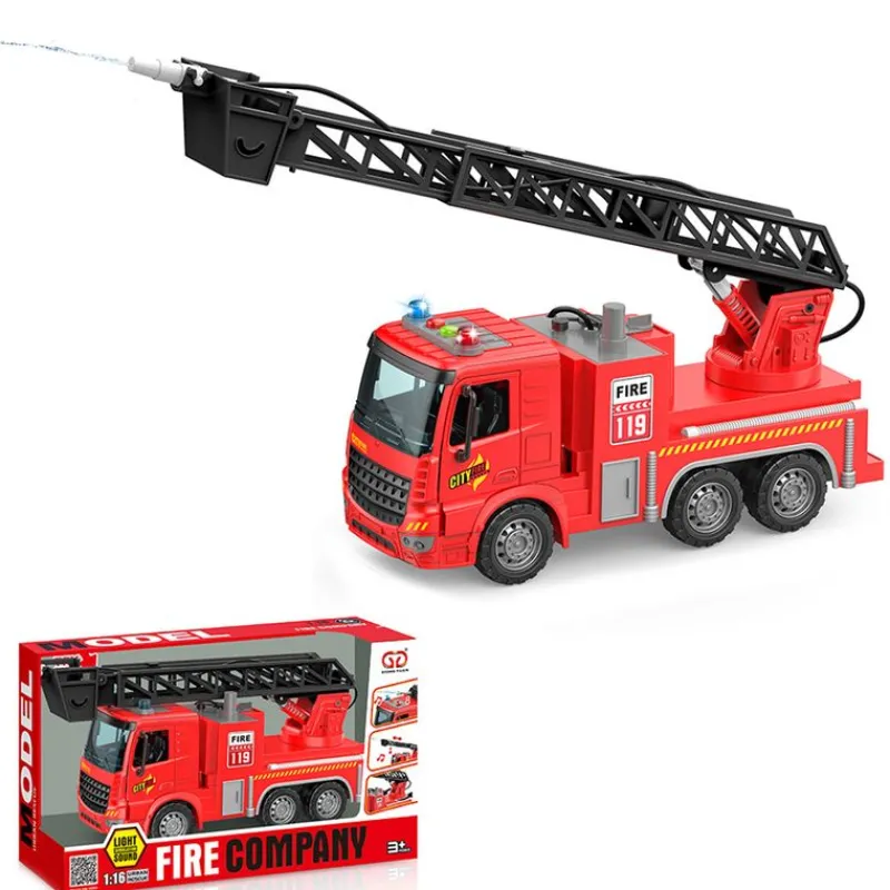 DRIM DISCOUNT Camión de Bomberos Luz y Sonido- Vehículos, Trenes Y Parkings