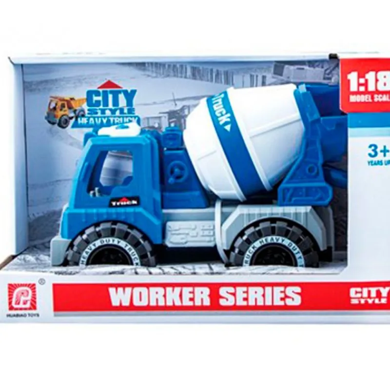 DRIM DISCOUNT Camión de Construcción Escala 1:18- Vehículos, Trenes Y Parkings