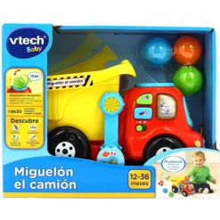 VTECH Primera Infancia Y Preescolar|Vehículos, Trenes Y Parkings|Camión Miguelon