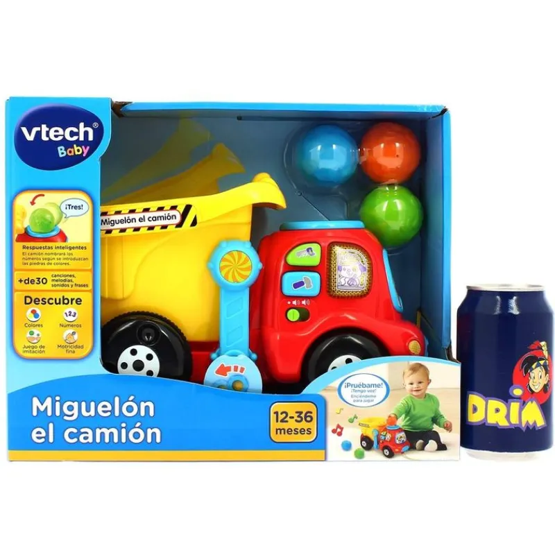 VTECH Primera Infancia Y Preescolar|Vehículos, Trenes Y Parkings|Camión Miguelon