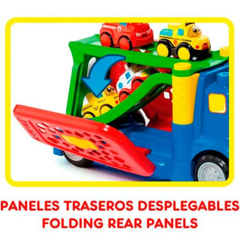 MOLTO Camión transportador Blocks- Primera Infancia Y Preescolar|Vehículos, Trenes Y Parkings