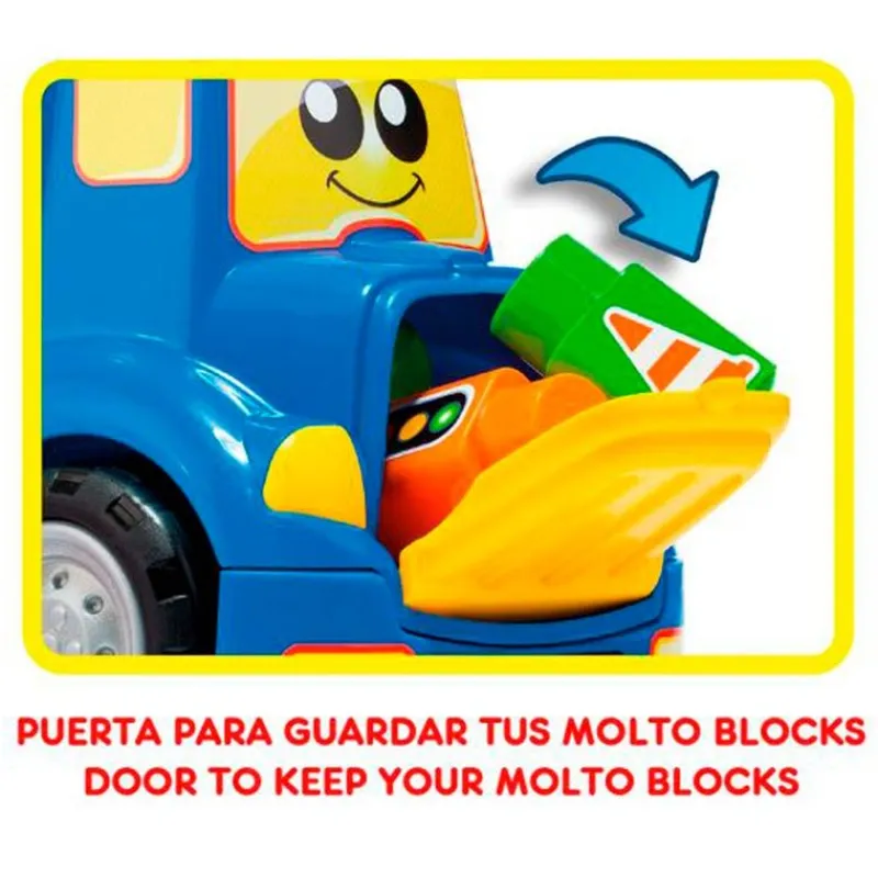 MOLTO Camión transportador Blocks- Primera Infancia Y Preescolar|Vehículos, Trenes Y Parkings