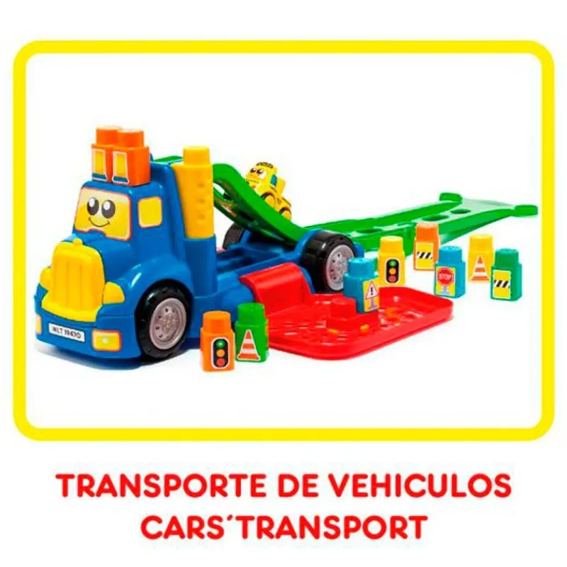 MOLTO Camión transportador Blocks- Primera Infancia Y Preescolar|Vehículos, Trenes Y Parkings