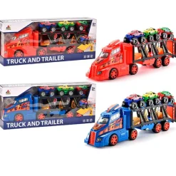 DRIM DISCOUNT Vehículos, Trenes Y Parkings|Camión Transporte Coches Surtido