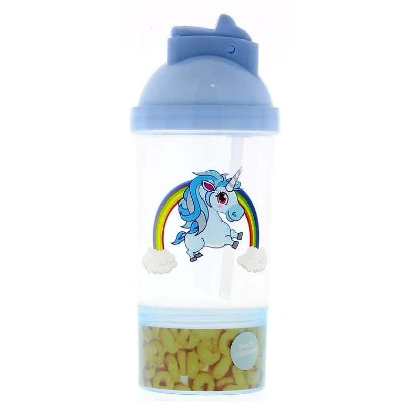 SELECCION DRIM Cantimplora Unicornio Azul- Escolar