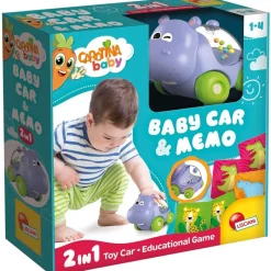 DRIM DISCOUNT Primera Infancia Y Preescolar|Carotina Baby Coche Hippo y Juego Memory