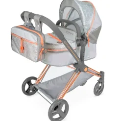 DECUEVAS Carro de Muñecas 3 en 1 Plegable Cytix- Juegos Y Juguetes De Imitación