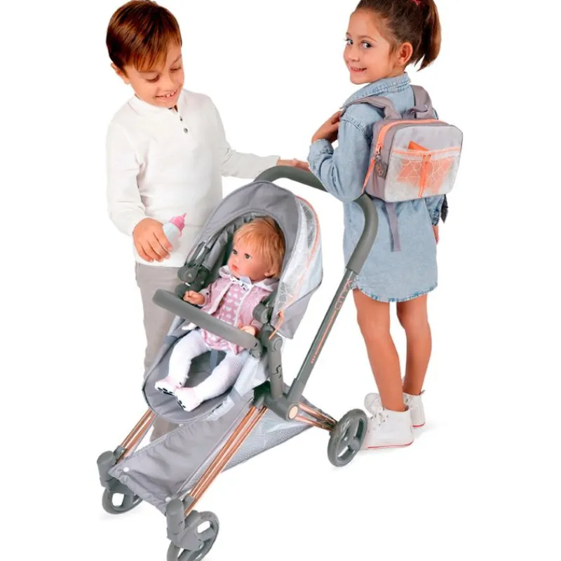 DECUEVAS Carro de Muñecas 3 en 1 Plegable Cytix- Juegos Y Juguetes De Imitación