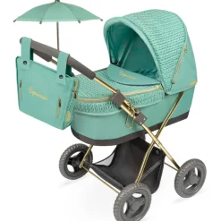 DECUEVAS Muñecas|Juegos Y Juguetes De Imitación|Carro de Muñecas Capriccio con Sombrilla