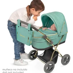 DECUEVAS Muñecas|Juegos Y Juguetes De Imitación|Carro de Muñecas Capriccio con Sombrilla