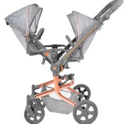 DECUEVAS Carro de Muñecas Gemelar Cytix- Muñecas|Juegos Y Juguetes De Imitación