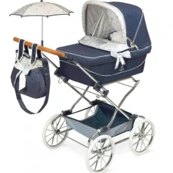 DECUEVAS Carro de Muñecas Reborn Plegable con Sombrilla- Juegos Y Juguetes De Imitación