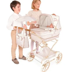 DECUEVAS Muñecas|Juegos Y Juguetes De Imitación|Carro de Muñecas Reborn Verona con Sombrilla