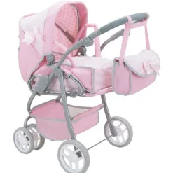 SELECCION DRIM Juegos Y Juguetes De Imitación|Carro de Muñecas Rosa