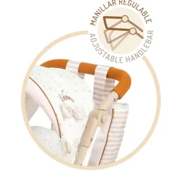 DECUEVAS Carro de Muñecas Silla Gemelar Plegable Verona- Muñecas|Juegos Y Juguetes De Imitación