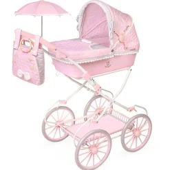 DECUEVAS Carro de Muñecas Sophie Plegable con Sombrilla- Muñecas|Juegos Y Juguetes De Imitación