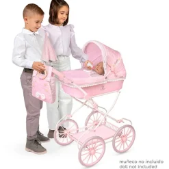 DECUEVAS Carro de Muñecas Sophie Plegable con Sombrilla- Muñecas|Juegos Y Juguetes De Imitación