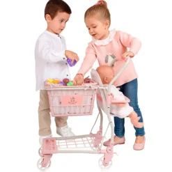 DECUEVAS Juegos Y Juguetes De Imitación|Carro de Super Koala con Accesorios y Portabebé