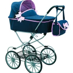 SELECCION DRIM Carro Muñecas Inglesina Azul Marino Surtido- Juegos Y Juguetes De Imitación