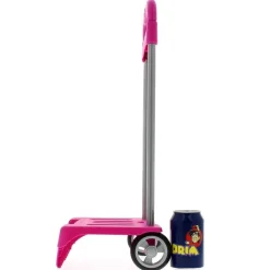 SAFTA Escolar|Carro Portamochilas Fucsia