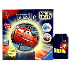 RAVENSBURGER Puzzles Y Construcciones|Cars 3 Puzzle Lámpara de 72 Piezas