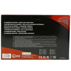 KIDS EUROSWAN Escolar|Cars Bolsa de Almuerzo con Cantimplora