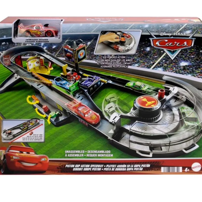 MATTEL Vehículos, Trenes Y Parkings|Cars Copa Pistón
