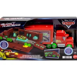 MATTEL Cars Glow Racers Mack Supercamión Transformable- Vehículos, Trenes Y Parkings