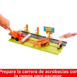 MATTEL Vehículos, Trenes Y Parkings|Cars Huida de Frank Pista de Coches