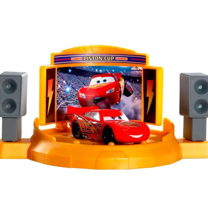 MATTEL Cars Pista de Acrobacias y Saltos Copa Pistón- Vehículos, Trenes Y Parkings