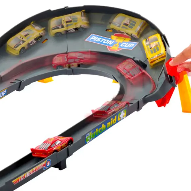 MATTEL Cars Pista de Carreras Nascar- Vehículos, Trenes Y Parkings