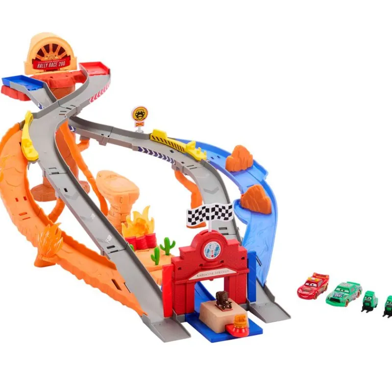 MATTEL Vehículos, Trenes Y Parkings|Cars Pista de Rescate