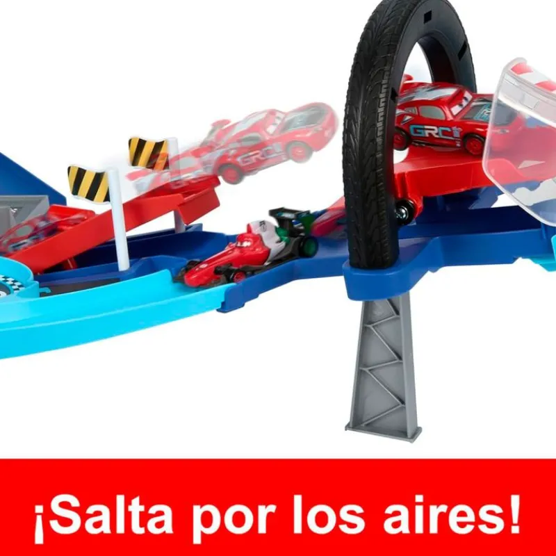 MATTEL Vehículos, Trenes Y Parkings|Cars Pista de Salto GRC