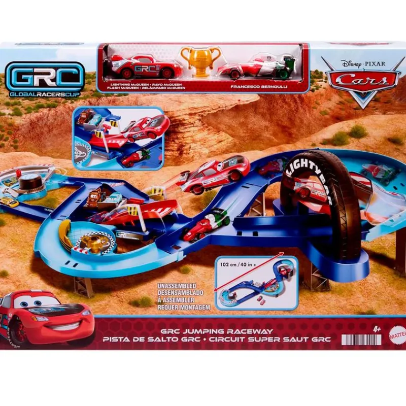 MATTEL Vehículos, Trenes Y Parkings|Cars Pista de Salto GRC