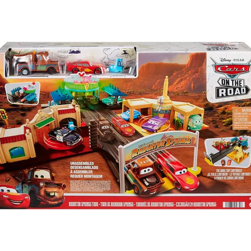 MATTEL Vehículos, Trenes Y Parkings|Cars Playset Radiator Springs