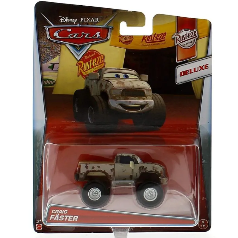 MATTEL Vehículos, Trenes Y Parkings|Cars Vehículo Deluxe Craig Fäster
