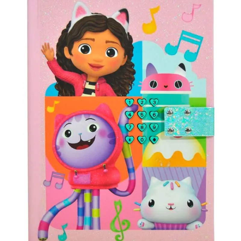 KIDS EUROSWAN Casa de Muñecas de Gabby Diario Secreto- Escolar