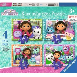 RAVENSBURGER Casa de Muñecas de Gabby Puzzle Progresivo- Puzzles Y Construcciones